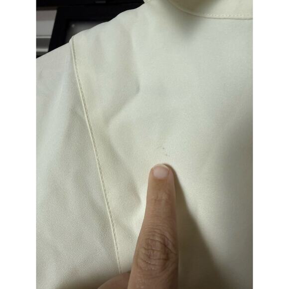 NWT Tuckernuck Cream Carrie Blouse Size XL - Picture 7 of 9